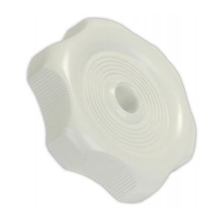 Jr Products WINDOW KNOB W/1/2IN SHAFT, WHITE 20355